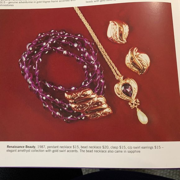 Avon "Renaissance Beauty" Set - Picture 10 of 10